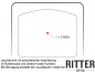 Preview: Reflexvisier V-VISION III RMR Mikro Red Dot 2 MOA Leuchtpunkt mit automatische Abschaltung - VVIII-RMS-2